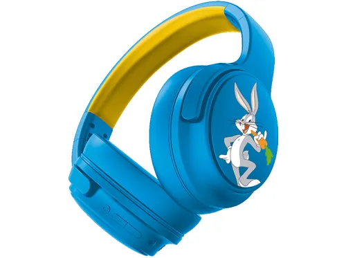 Auriculares inalámbricos | LT2001 FR-TEC, Circumaurales, Bluetooth, Azul Amarillo