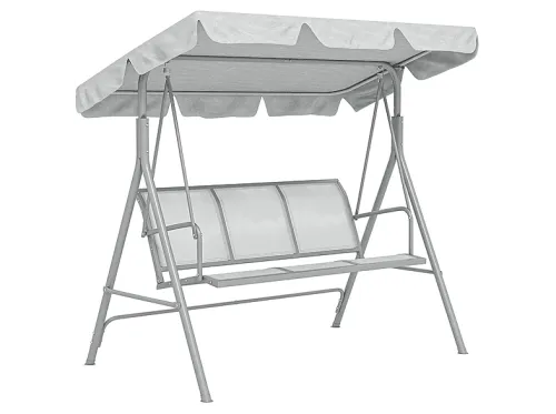 Columpio de jardín | OUTSUNNY 84A-059LG, 108 cm x 171 cm x 154 cm, Poliéster, Gris
