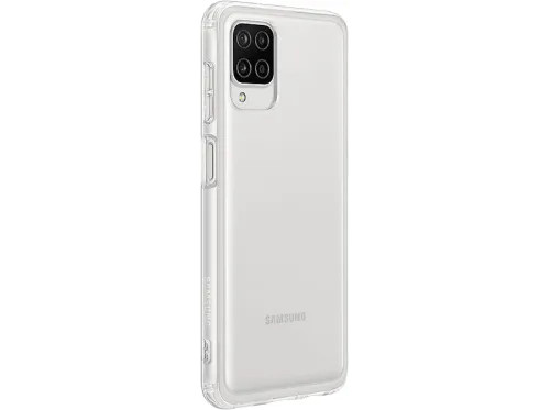 Backcover | estándar - SAMSUNG Funda Silicone Clear Cover - Compatible con Samsung Galaxy A12 -, Compatible con Samsung Samsung Galaxy A12, Transparente