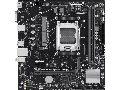 Placa base | 90MB1F40-M0EAY0 ASUS, Micro ATX, Micro ATX, AMD A620, Zócalo AM5, Negro