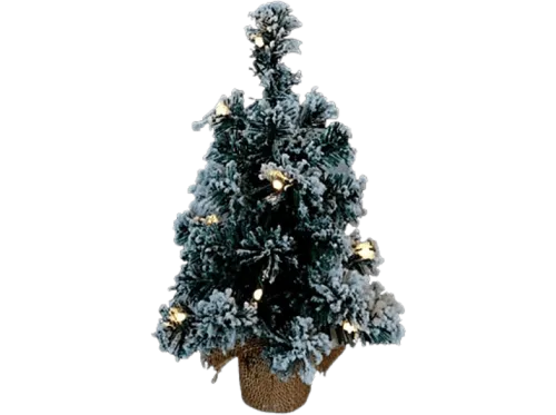 Luces navideñas | Árbol de Navidad Nevado F-BRIGHT