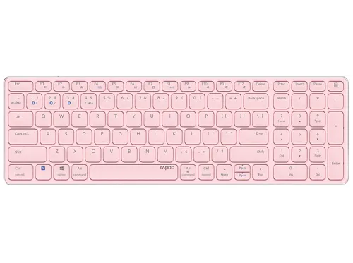 Teclado inalámbrico | RAPOO E9700M, , Pink