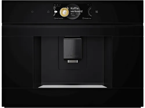 Cafetera superautomática | BOSCH CTL7181B0, 19 bar, 1500 W, 0,70 l, 2,0 tazas, Negro