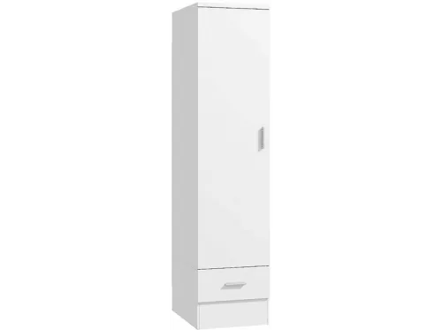 Armario de ropa | HOMCOM 83D-237V00WT, , 40 cm x 170 cm x 52 cm, Blanco