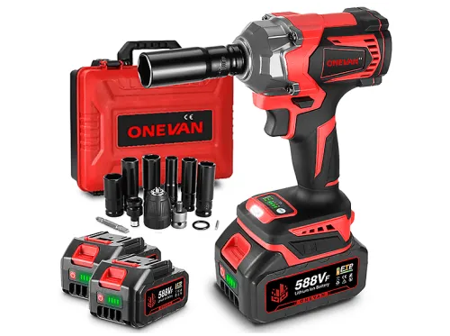 Atornillador | Atornillador de impacto de 1/2" 950 Nm ONEVAN, Rojo