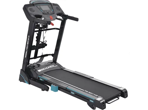 Cinta de correr | BEHUMAX Treadmill Force Vibrator 580 Behumax profesional velocidad hasta 16 km/h inclinación automática, Negro