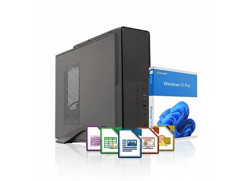 PC Sobremesa | JOYBE COMPUTERS AMD Ryzen 5 5600G / RAM 16 GB / M.2 Nvme 512 GB SSD / Graphics AMD Radeón RX Vega 7, AMD Ryzen™ 5 5600G, 16 GB RAM, 512 GB SSD, Radeon™ RX Vega 8, Windows 11 Pro, Negro