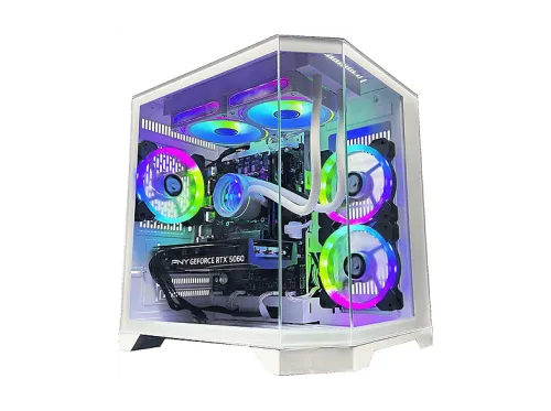 PC Gaming | NITROPC Avanzado, AMD Ryzen 7 5800X (6 núcleos, 16 hilos | 3,80 GHz hasta 4,70 GHz), 32 GB RAM, 1 TB SSD, GeForce RTX™ 5060 Ti, Windows 11 Pro, Blanco