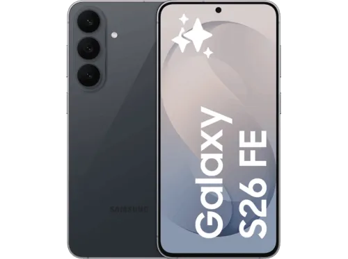 Samsung Galaxy S26 FE, Grafito, 256GB, 8GB RAM, 6.7" Dynamic AMOLED 2X FHD+, Exynos 2500, 4900 mAh
