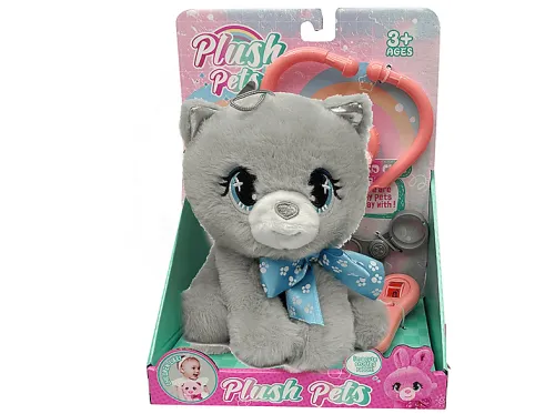 Peluche | DRIM DISCOUNT Gato con Accesorios Doctor, Multicolor