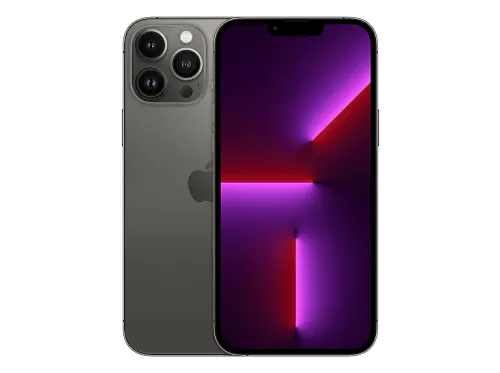 APPLE iPhone 13 Pro Max iPhone 13 Pro Max, Grafito, Móvil iOS, 256 GB, 6 GB RAM, 6,7 " OLED, Ceramic Shield, 120 Hz, Anti-huellas, Apple, A15