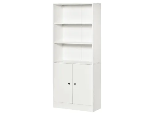 Estantería | HOMCOM 836-484, Blanco