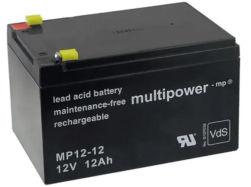 Baterías de Plomo | POWERY Powery Batería de plomo-sellada (multipower) MP12-12 Vds