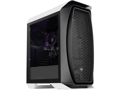 PC Sobremesa | Arizone SpeedRX, AMD Ryzen 5 4600G 6 Cores x 3,7 GHz up to 4.2Ghz Turbo, 16 GB RAM, 1 TB SSD, Radeon™ Onboard Graphics, Windows 11 Pro, Blanco / Negro