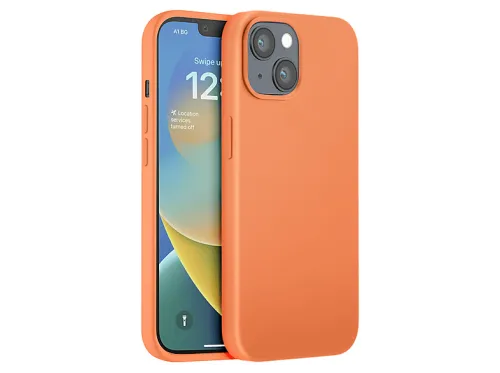 Carcasa para móvil | MOXIE COLORSKINIP14ORANG, Compatible con Apple iPhone 14, Naranja