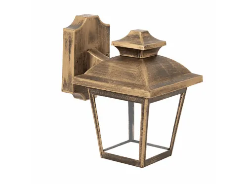 Aplique de pared exterior | Maca FABRILAMP, Oro viejo