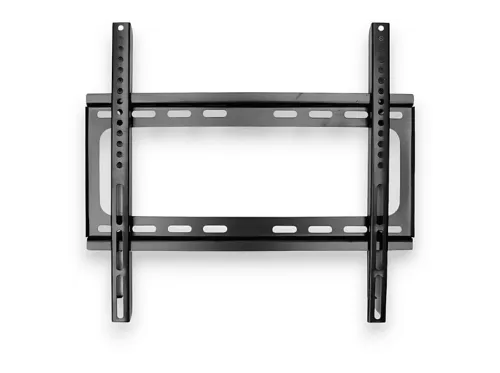 Soporte TV fijo | KARAWAN Soporte Movil de Pared para TV - 26" a 55" - Peso Max. 45kg - VESA 75 | 400 - 15º de Inclinación, De 10,24 "a 21,65 ", Normativa VESA (es_ES), Negro