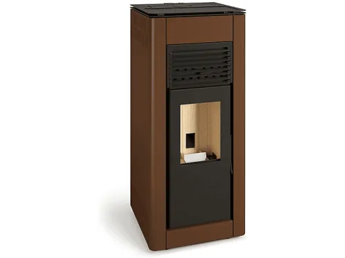 Estufa de Pellets | TJ CALEFACION NAHIA, 8 kW , Marrón