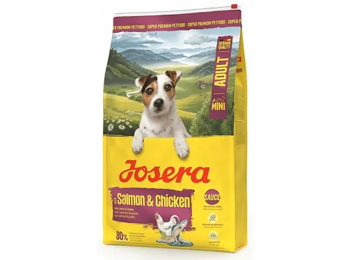 Pienso para perros | JOSERA Josera Mini Adult Salmón y Pollo 10kg, 10 kg, para Perro