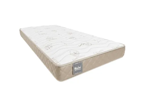Colchón Viscoelástico | NALUI Mulhacén DualSense 140x180 cm, 140 cm x 180 cm, Gravity Foam HR transpirable, Beige