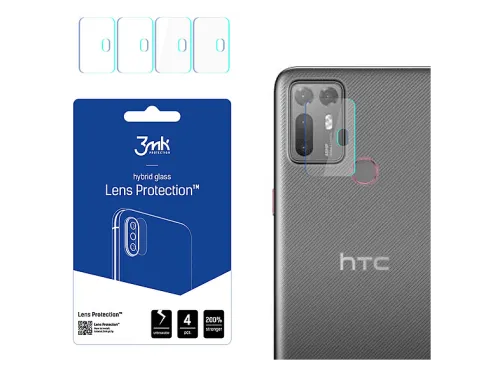 Protector cámara móvil | HTC Desire 20+ - Protección de lente 3MK, HTC, HTC Desire 20+, HTC Desire 20+