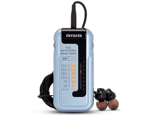Radios | aiwa RS-22 Plata / Radio portátil AIWA, Plata