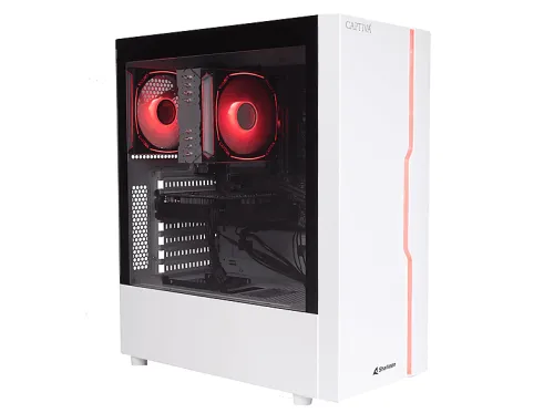 PC gaming | CAPTIVA Advanced Gaming R93-329, AMD Ryzen 7 5700X, 8 Núcleos, 32 GB RAM, 1 TB SSD, GeForce RTX™ 5060, Windows 11 Home, Blanco
