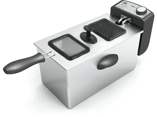 Freidora | SOGO FRE-SS-10425, 2000 W, 3 l, Acero inoxidable