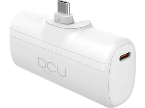 Powerbank | DCU TECNOLOGIC 34155004, 5.000mAh, Blanco