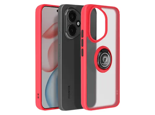 Carcasa para móvil | AVIZAR Ring Mount Case, Compatible con Honor 400, Rojo