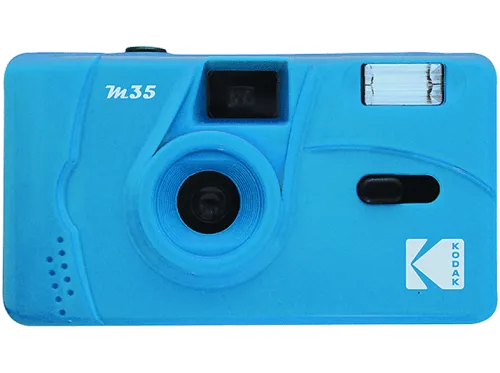 Cámara analógica | KODAK M35, Azul