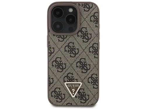 Carcasa para móvil | GUESS GUHCP16LP4TDPW, Compatible con Apple iPhone 16 Pro, Negro