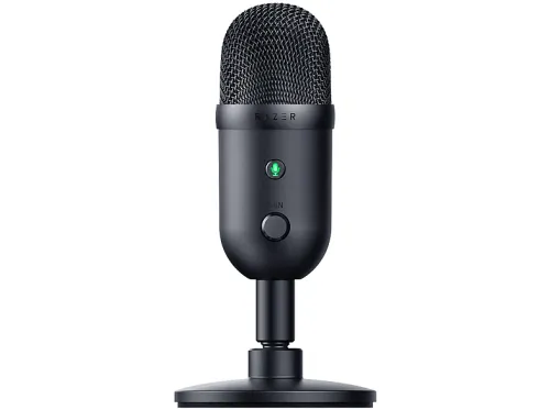 Micrófono para PC | SEIREN V2 X RAZER, Cableado, PC, -34 dB, Negro