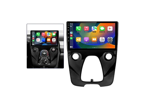 Autorradio | Toyota, Aygo, Citroën C1 Peugeot 108 AWESAFE, 10 "", 2xUSB, black
