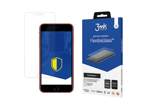 Protector pantalla móvil | Apple iPhone 8 Plus - FlexibleGlass 3MK, Apple, Apple iPhone 8 Plus, Cristal híbrido