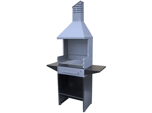 Barbacoa de carbón | FLORES CORTÉS 33707, Gris Antracita