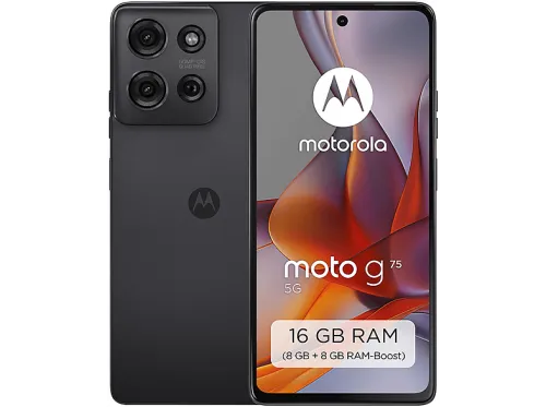 MOTOROLA Moto G75, Gris, Móvil Android, 256 GB, 8 GB RAM, 6,78 " LCD, Gorilla Glass 5, 120 Hz, 6 Gen 3, 5000 mAh