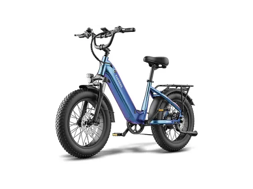 All Terrain Bike (ATM) | FAFREES F20 ROVER, Bicicleta eléctrica con pedaleo, 250 W, Azul