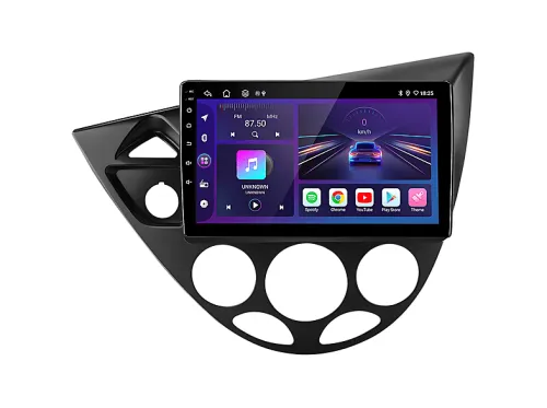 Autorradio | 2 DIN Para Ford Focus MK1 (1995-2004) Carplay Android Auto 32GB JUNSUN, 9 "", 2*USB, black