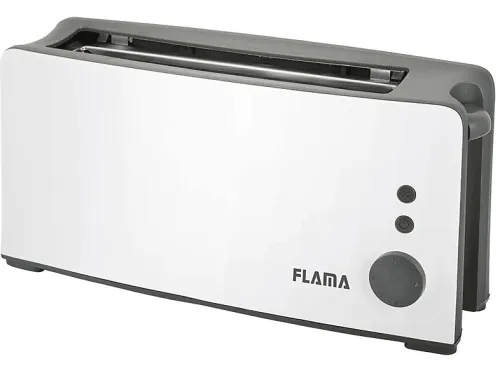 Tostadora | FLAMA Tostadora Flama 958FL, 1000 W, 1 ranuras, 1 rebanadas, Blanco