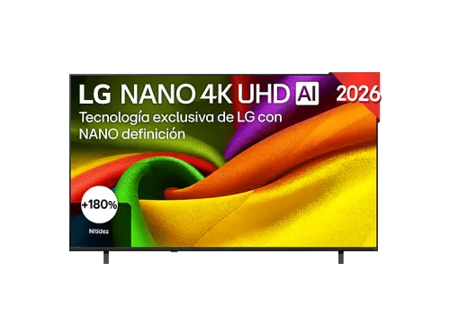 TV LED 75" | LG 75NU850B6LA, UHD 4K, Procesador Inteligente α7 AI Processor 4K Gen9, Smart TV, DVB-T2 (H.265), Negro
