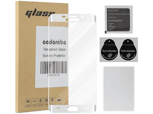 Protector pantalla | Protector de pantalla completa CADORABO, Samsung, Galaxy S6 EDGE PLUS, Vidrio templado