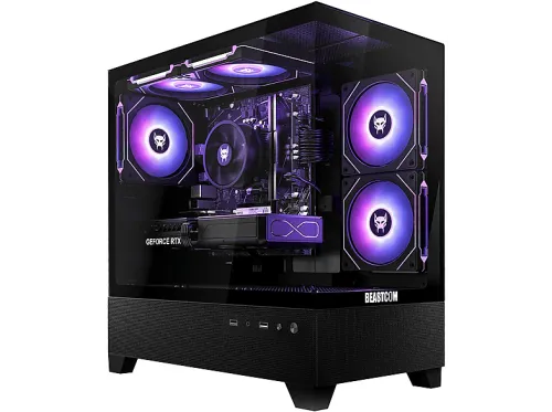 PC Gaming | BEASTCOM Q5 | Pro Gaming, Intel® Core™ i9-10900F, 32 GB RAM, 1 TB SSD, GeForce RTX™ 5060, Windows 11 Pro, Negro
