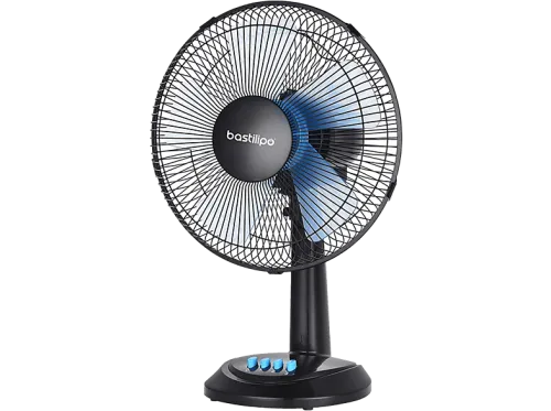 Ventilador de sobremesa | BASTILIPO ROCHE, 300 W, 3 velocidades, Black