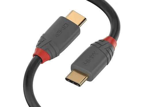 Cable USB | LINDY Lindy - 36871 cable USB 1 m USB 2.0 USB C Negro, Gris, USB 2.0, USB-C, USB-C, Multicolor