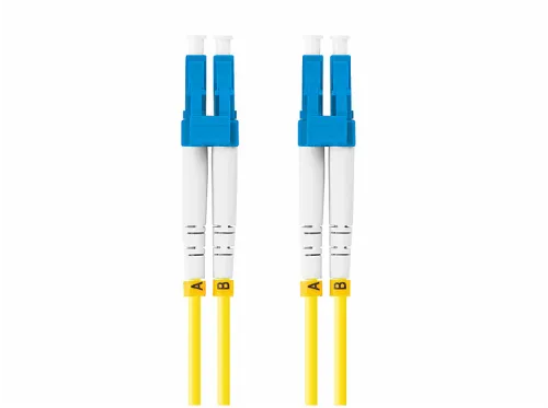 Cable de fibra óptica | LANBERG G657A1, Amarillo