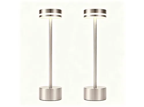 Lámpara de mesa | TD3000271604 ZMH, Plata