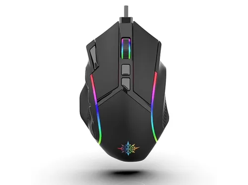 Ratón Gaming | INCA IMG-351, cableado, 12800 ppp, Negro