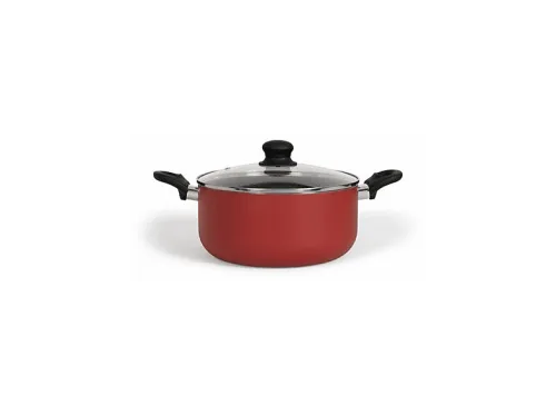Cacerola | LIVOO 7825, 4 l, Silicona, Rojo