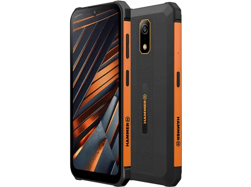 HAMMER Iron Va 4G, Naranja, Móvil Android, 256 GB, 4 GB RAM, 6,56 " Sí, Octa-Core Mediatek Helio G36 4 x Cortex-A53 2.2GHz + 4 x Cortex-A53 1.6GHz, 6500 mAh